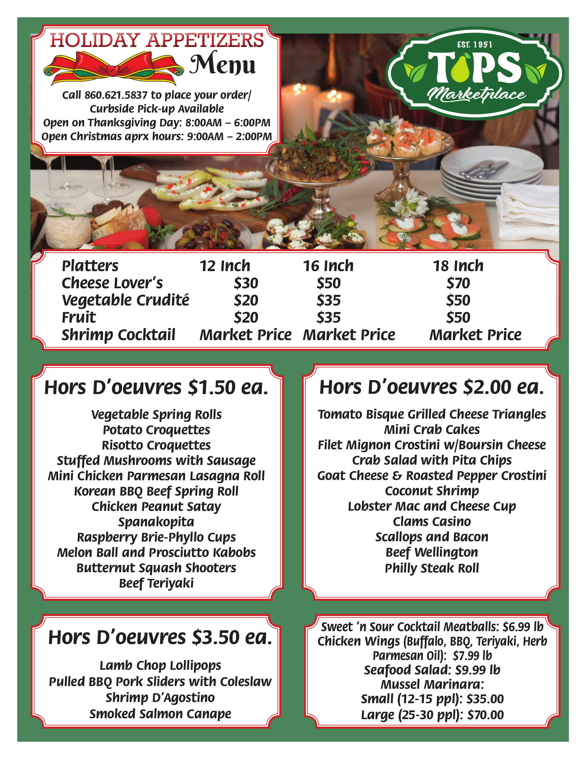 Catering Tops Marketplace