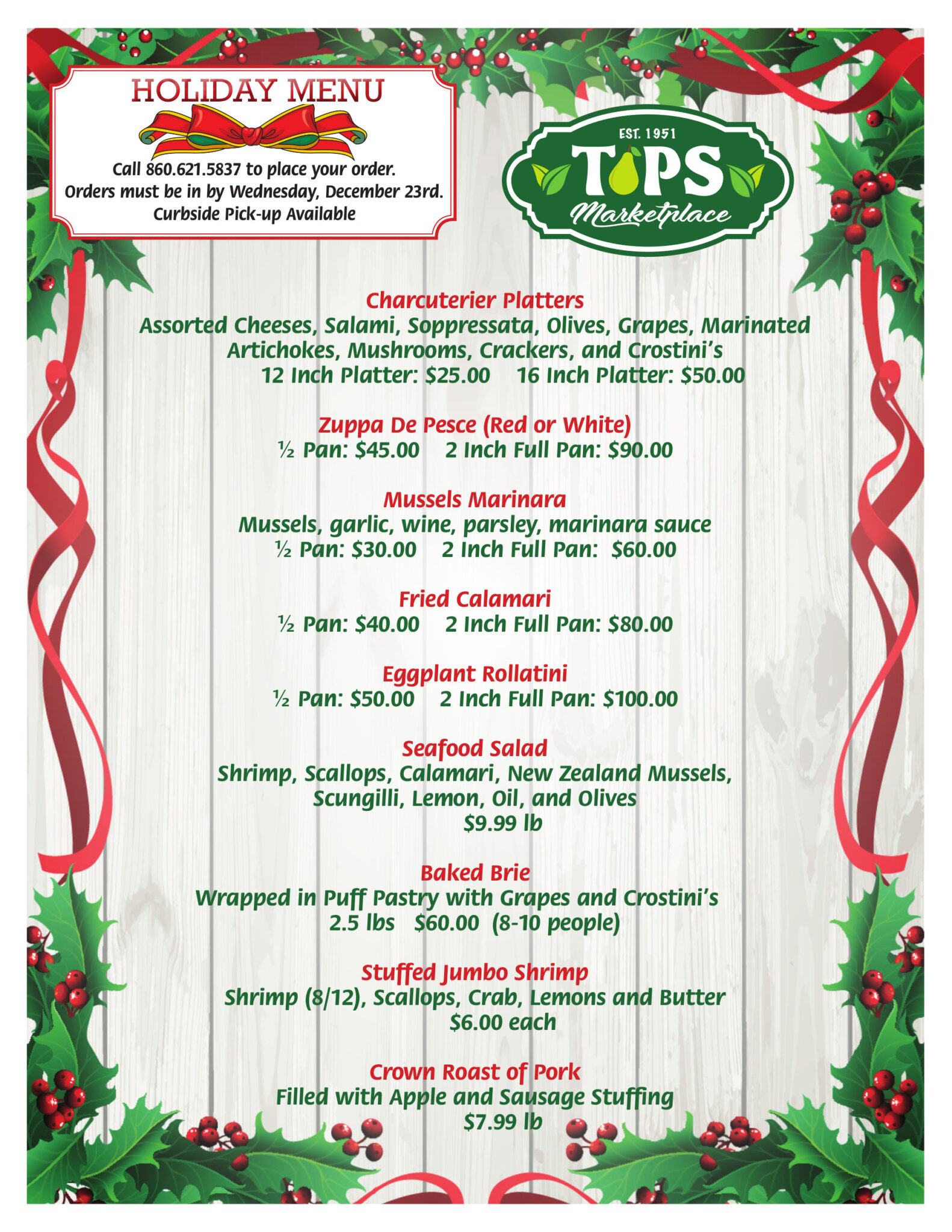 Catering Tops Marketplace