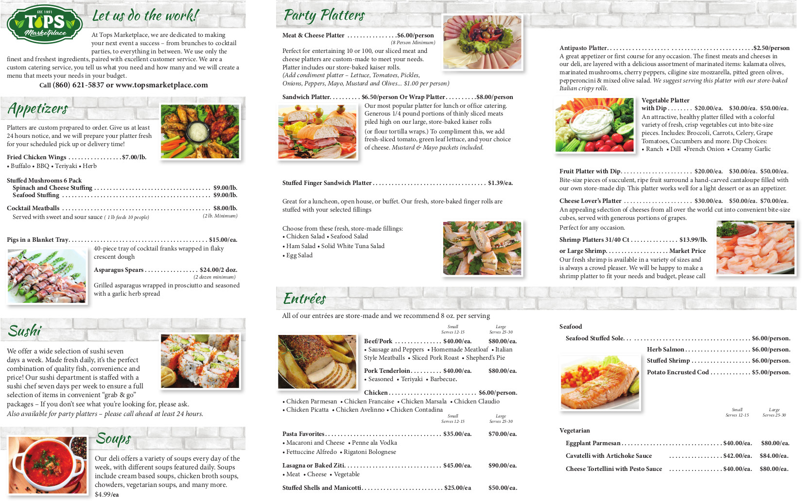 Catering Tops Marketplace