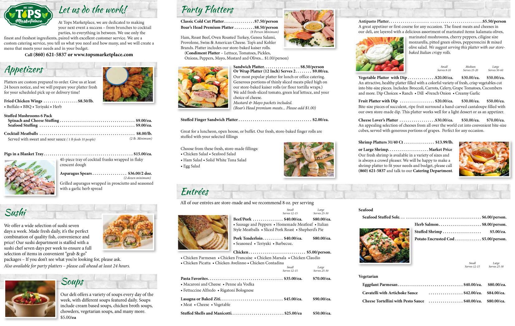 Catering menu pg 2